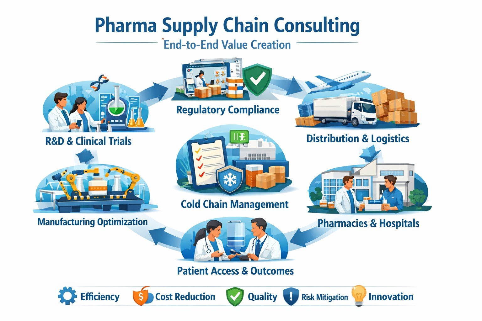 Pharma Supply Chain Consulting: End-to-End Value Creation - PM Resource ...