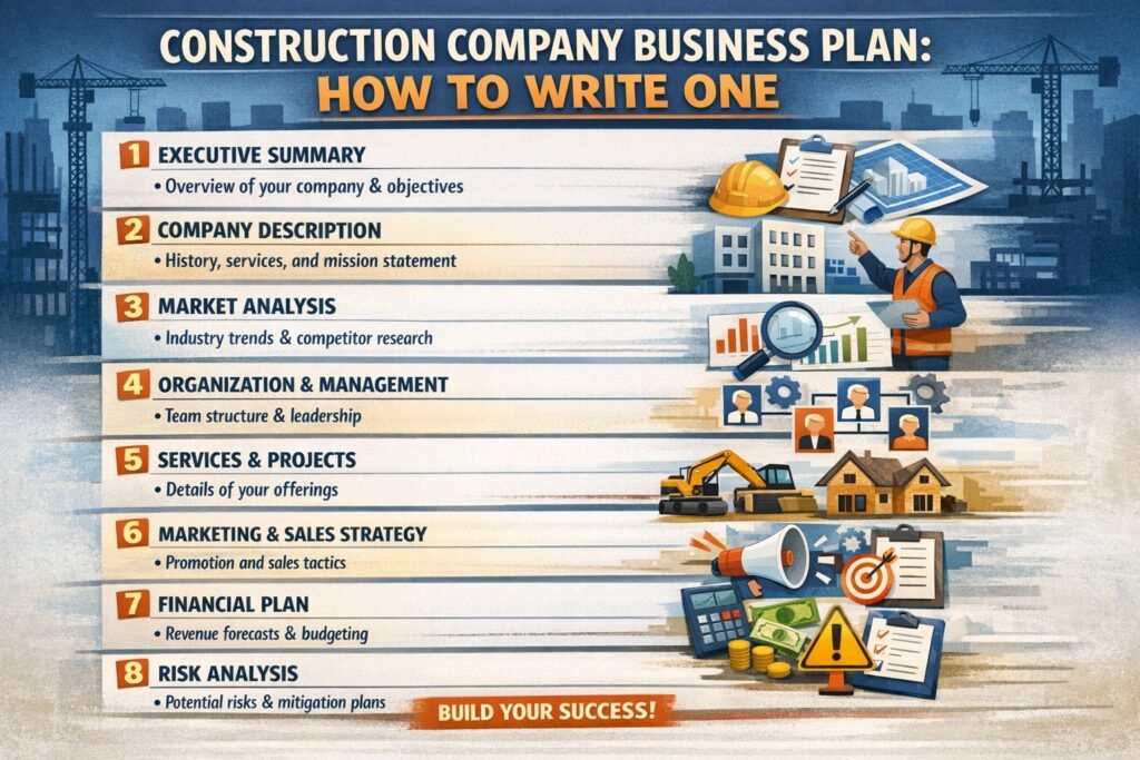 Construction Company Business Plan