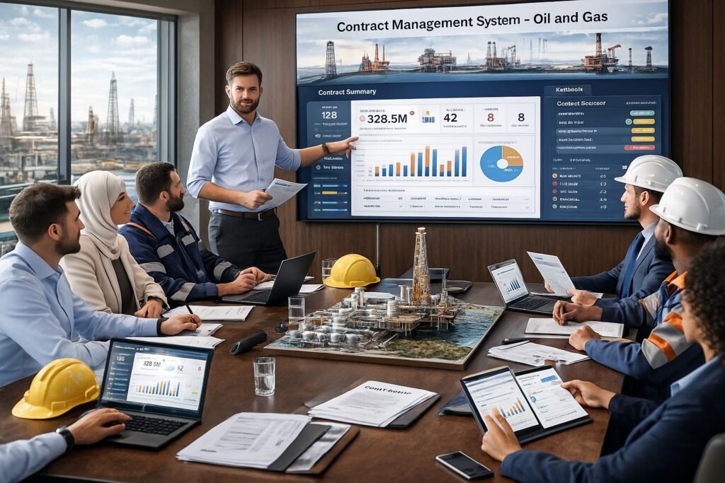 Contract Management System Oil and Gas