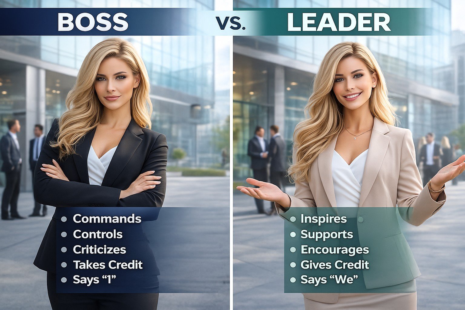 Difference Between A Boss And A Leader: How Leadership Style Impacts ...