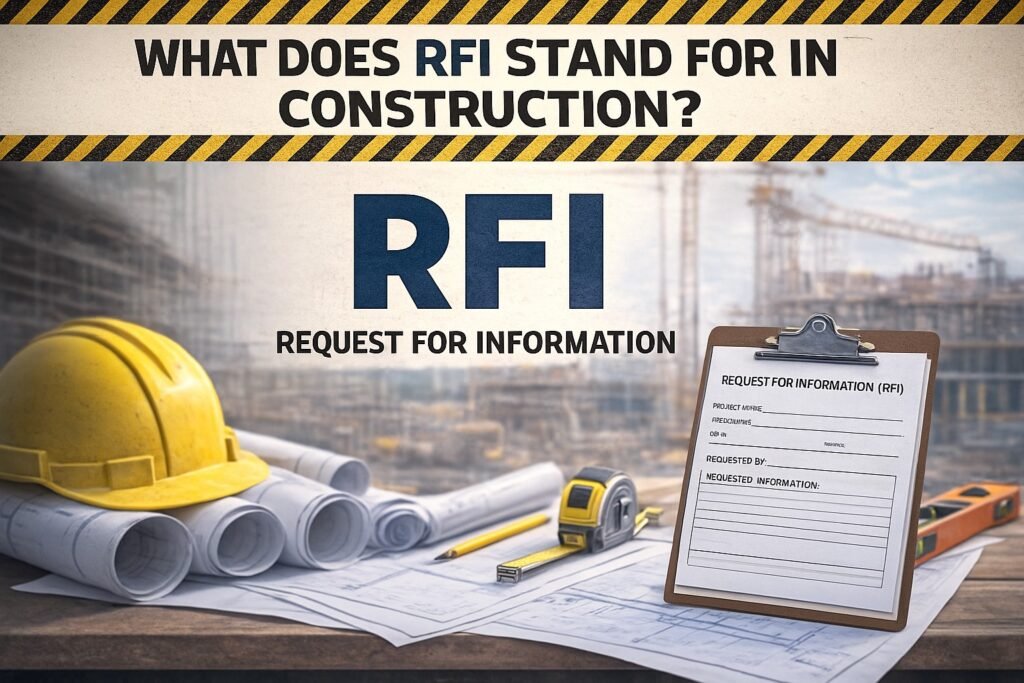 What Does RFI Stand for in Construction