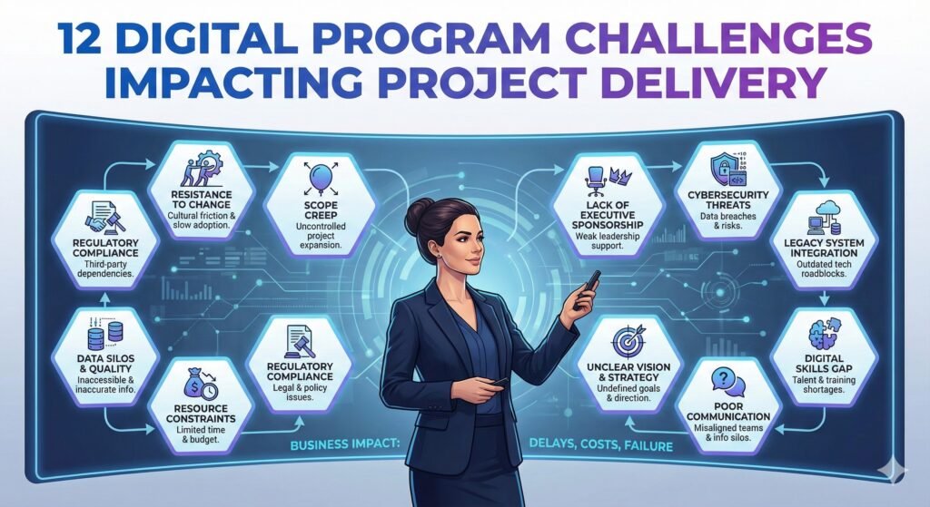 12 Digital Program Challenges That Impact Project Delivery