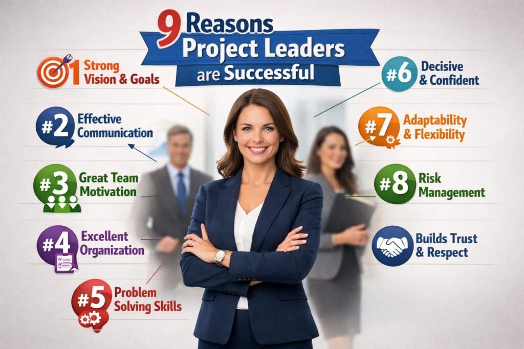 9 Reasons Project Leaders are Successful