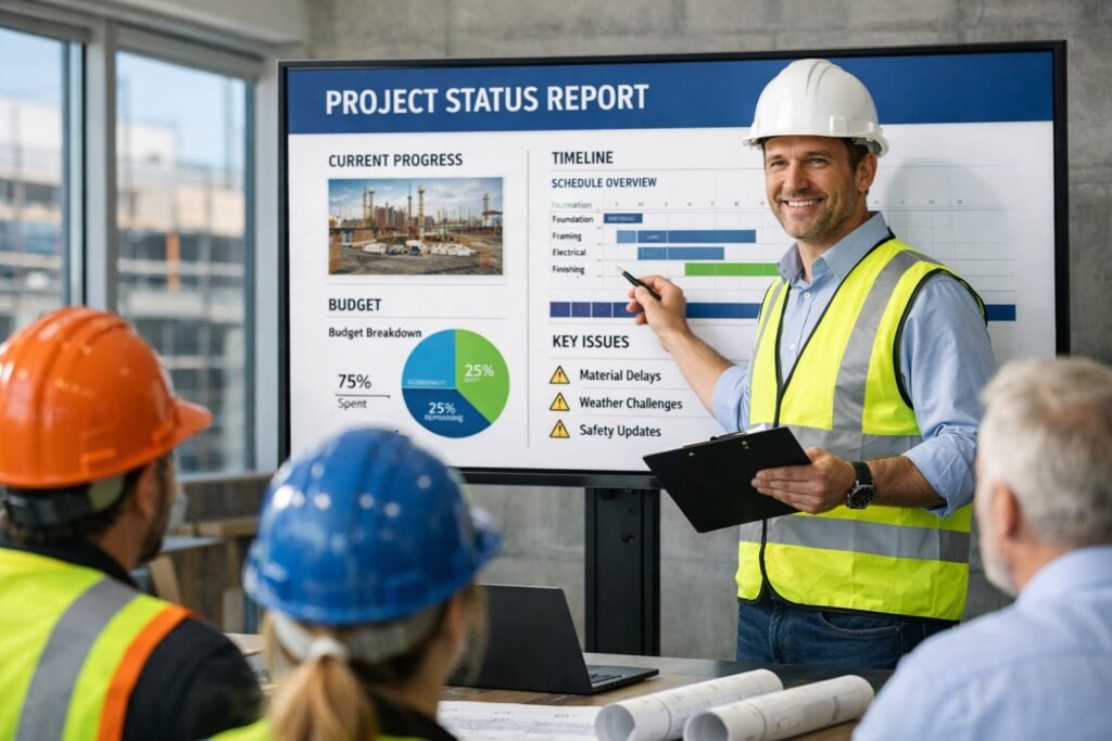Construction Project Reporting That Drives Action