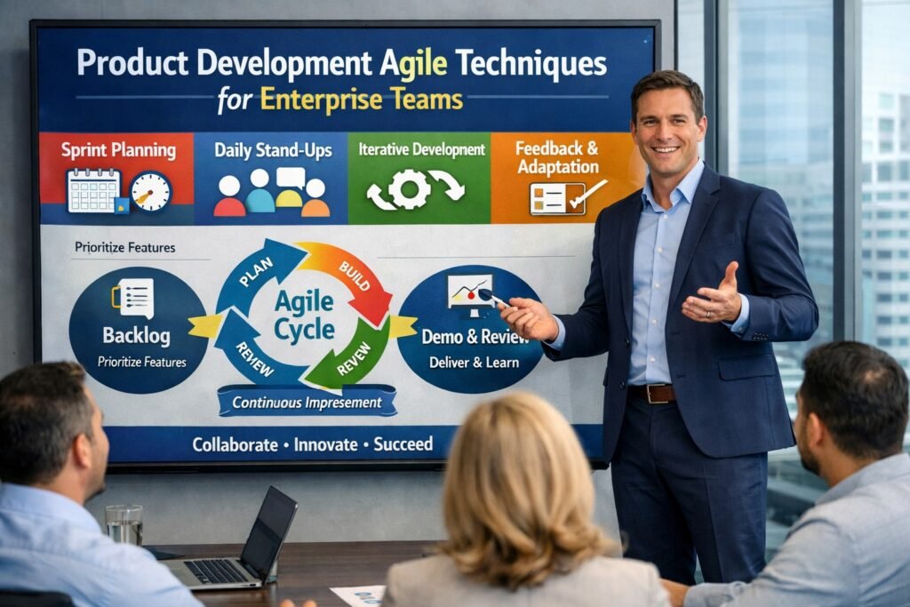 Product Development Agile Techniques for Enterprise Teams