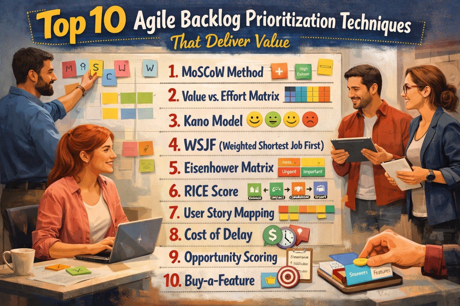 Backlog Stack Prioritisation Top 10 Agile Backlog Prioritization Techniques That Deliver Value - PM ...