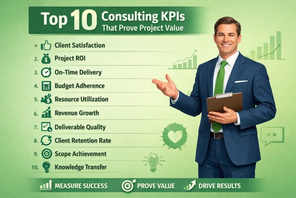 Top 10 Consulting KPIs That Prove Project Value