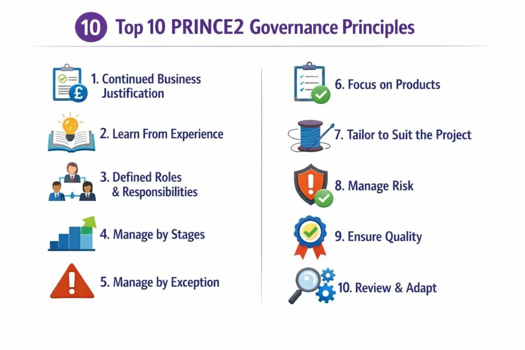 PRINCE2 Governance Principles 