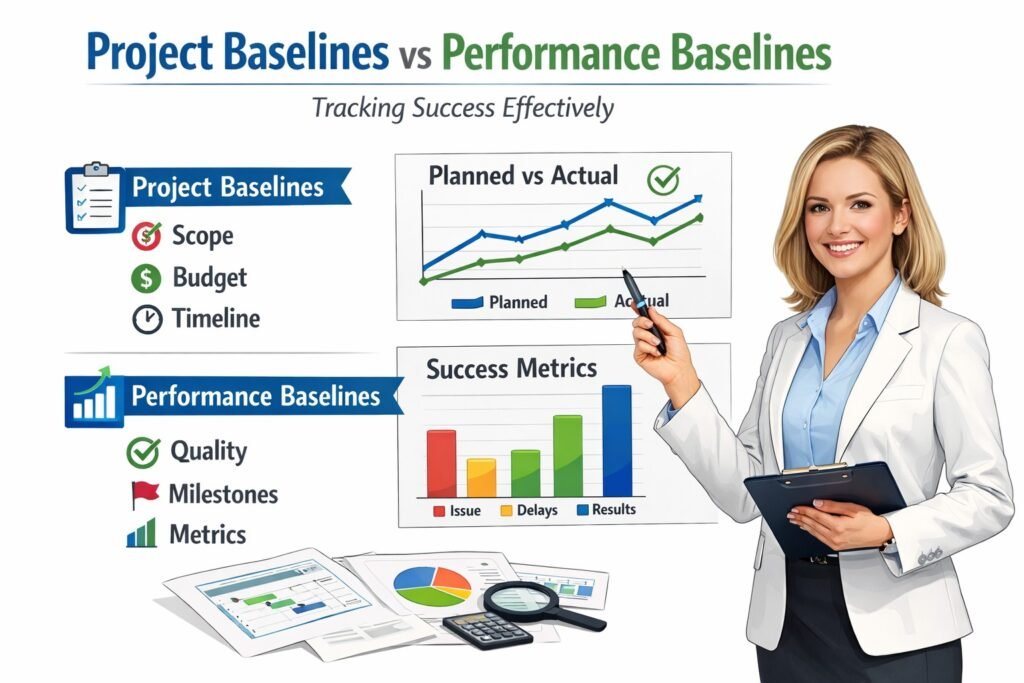 Project Baselines vs Performance Baselines
