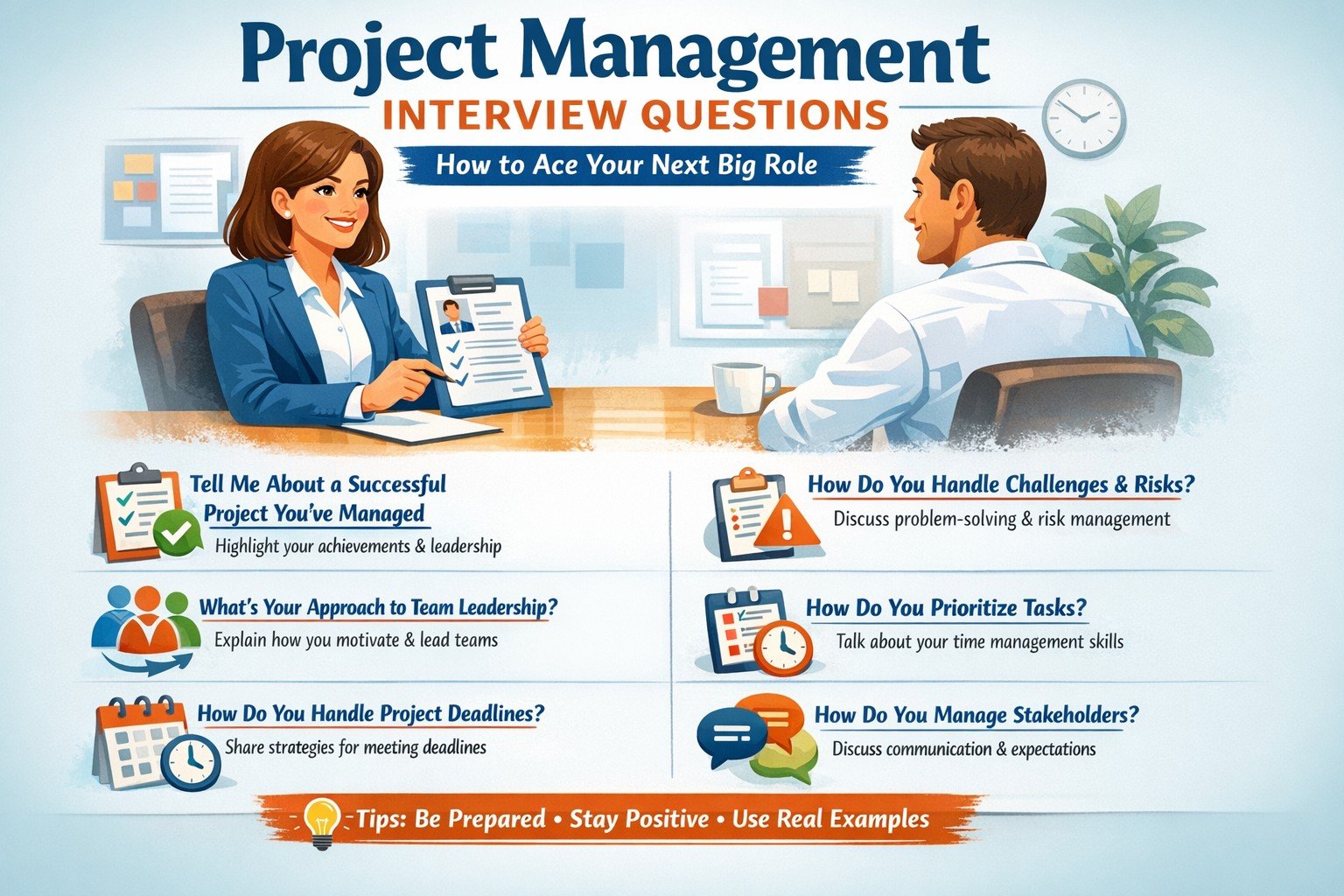 Project Management Interview Questions How To Ace Your Next Big Role ...
