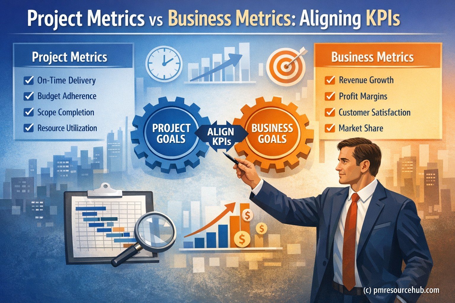 Project Metrics Vs Business Metrics: Aligning KPIs With The Bottom Line ...
